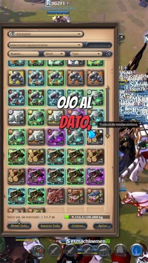 ¡Increíble Farm! 11.7 Millones y Tier 6 en Albion Online #shorts