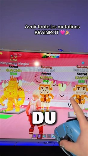 This *tutorial* for BRAINROT mutation with codes 😱 #brainrot