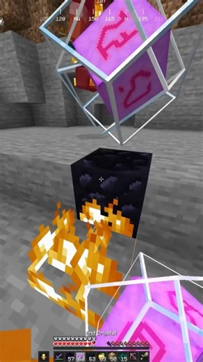 Trying to get better at CPVP. Any tips? (Donut SMP video coming soon) #pvp #crystals #song