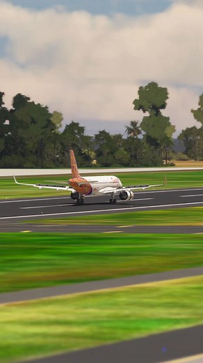 6.4K views · 201 reactions | beautiful view of airplanes when landing eps.1367 #plane #airplane #short #flying #AirportTransfers | Airplane Takeoff & Landing Smoothly | Facebook