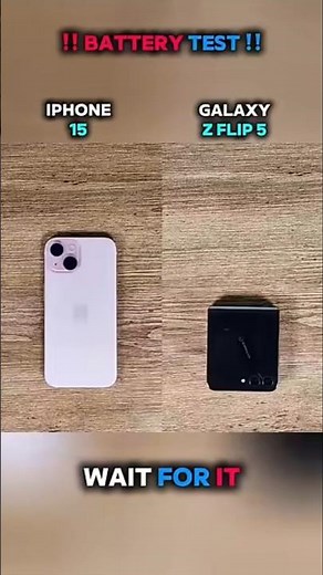 🔥 iPhone 15 vs Galaxy Z Flip 5 SPEED TEST!