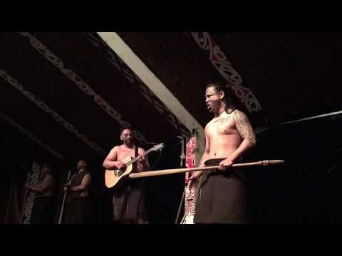 WOW! Maori Duet - Pokarekare Ana - INCREDIBLE HARMONY at the end!