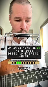 Nine Ball Zach Bryan Harmonica Tutorial #harmonica #tutorial | Kasey's Music Method