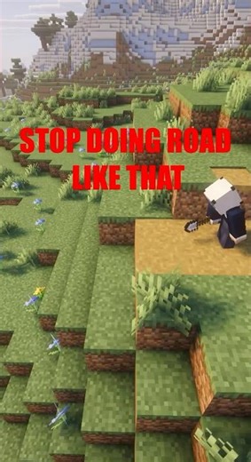 You're Building Roads Wrong in Minecraft