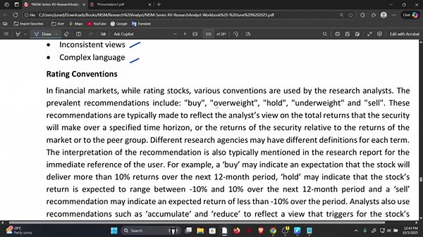LIVE | NISM Series XV – Chapter 12 | Good Research Report Qualities | Research Analyst Exam Prep #13
