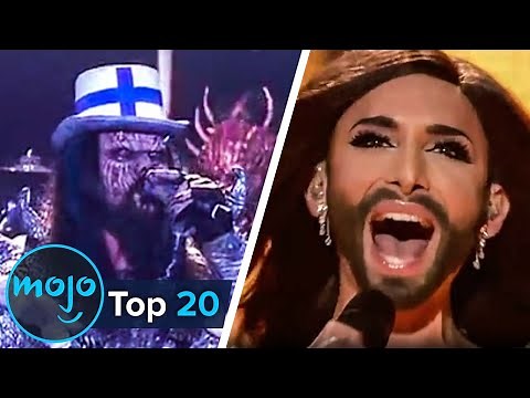 Top 20 Eurovision Song Contest Songs