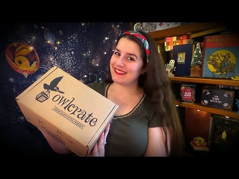 Owlcrate 🖤 THE DARK DEVOURS 🖤 Unboxing December 2023 🦉🎄 Vlogmas 🎄