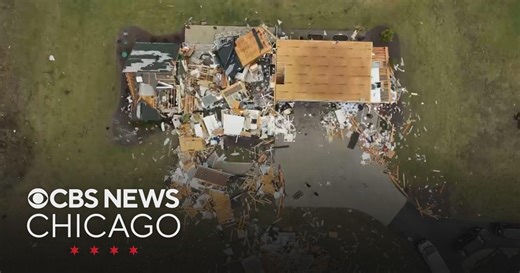 How the Kankakee, Illinois tornado cut a destructive path through Aroma Park