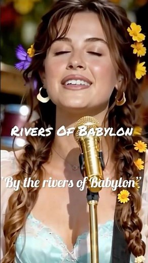 Rivers Of Babylon - Lyrics - Boney M #englishsongs #boneym #shorts