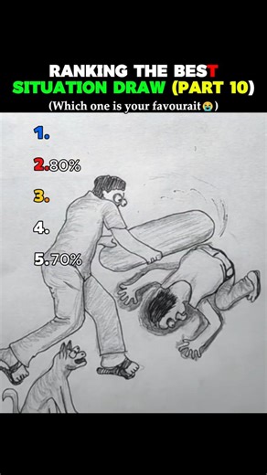 Ranking The Best Situation Draw! (Part 10)✍️😱 | Wait for #1! #shorts #funny #viral