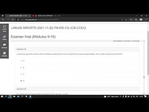 NDG LINUX ESSENTIALS - Examen final (Módulos 9-16)