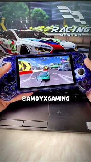 RG556 Test Game Racing Master #rg556 #handheld #gaming #racingmaster #fyp #playstation #andriod