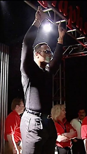 The Rock arrives at WrestleMania 2000 Fan Axxess