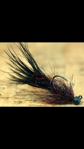 Fly Fish Food on Instagram: "One of the best early summer still water fly patterns! Check out the tying tutorial for the diamond jig leech linked in our bio! #flyfishfood #flytying #flyfishing #stillwater"