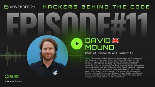 #Episode 11 - Hackers Behind the Code - David Mound | Wesley Thijs