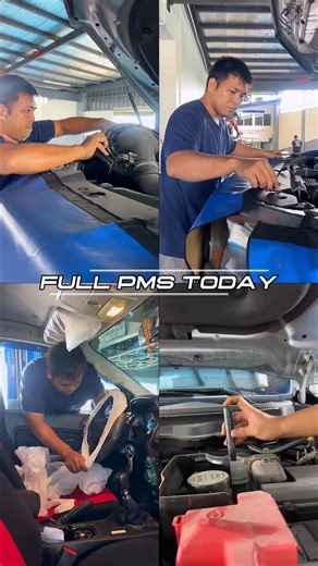 🚗 Full PMS Service done for this Toyota Fortuner at Goal Cars Service Center! Keeping your ride in top shape means smoother drives and longer engine life. 💪 Book your next service today and drive worry-free! Here’s what we did: ✅ Battery Check — Prevents unexpected breakdown. ✅ Oil and Oil Filter Replacement — Removes dirt and deposit. ✅ Air And Cabin Filter Replacement — Improves engine performance. ✅ Brake Cleaning — Removes dust and debris. ✅ Alignment Checkup — Prevents uneven tire wear an