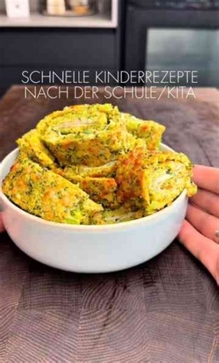 Gemüseschnecken nach der Schule: Schnelles Kinderrezept für Kita & Familie