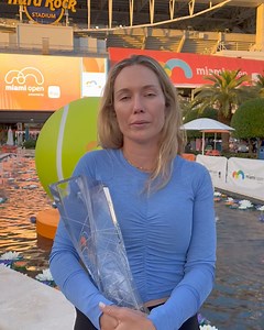 Nothing but love from the champ! 🫶 | Miami Open