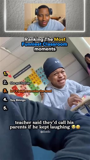 Ranking The Most Funniest Classroom Moments 😁 #classroommoments #instagramreels #trending #relatable #viral #memes #funny #funnyclass | 5iveranks