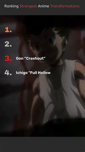 Ranking Strongest Anime Transformations