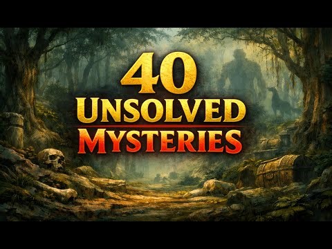 40 Greatest Unsolved Mysteries: Ancient Giants, Lost Treasures & Strange Phenomena