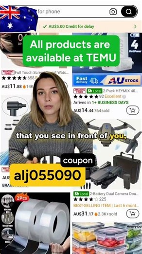 Coupons Temu Australia 2026 #temuaustralia #temu