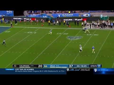 UCLA WR Kyle Phillips 82 Yard Punt Return Touchdown Vs Colorado | 2021 College Football