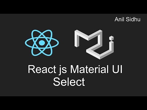Reactjs material ui tutorial #9 Select
