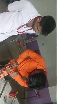 Taping process with the help of hand tap.