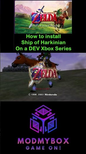 How to install Ship of Harkinian - OOT on a DEV XBOX SERIES S/X.