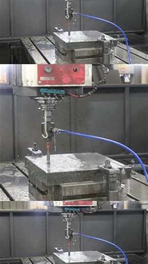 CNC Drilling & Milling Natural Granite? Watch This Heavy-Duty Machine Test.