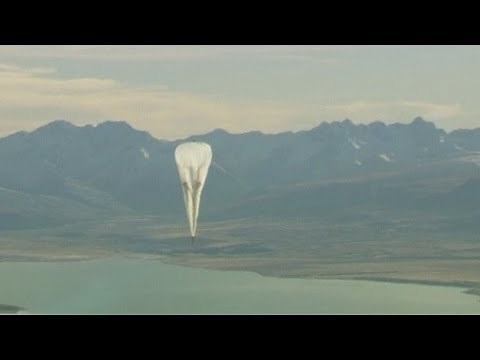 Balloon powered internet: Google X tests Project Loon pilot helium balloon in New Zealand