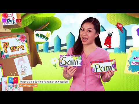 Kinder Q1 Ep1: Pagkilala sa Sariling Pangalan at Kasarian