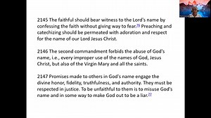 Decalogue - second Commandment 2 | Healing of the Understanding - Poor Clare Monasteries | Facebook