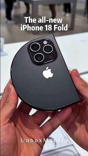 ⚡ iPhone 18 Fold First Look 😳 Apple Ka Sabse Crazy Foldable Phone!