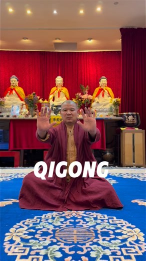 1K views · 72 reactions | Shifu demonstrates seated qigong 律‍♂️ ✨ Benefits: • Boosts energy & immunity • Relieves stress & anxiety • Improves focus & sleep • Strengthens body & balance • Brings inner peace #qigong #fitness #martialarts #training #meditation #healthy #exercise #healthandwellness #ᴇxᴘʟᴏʀᴇᴘᴀɢᴇ | Shi Yanzi | Facebook