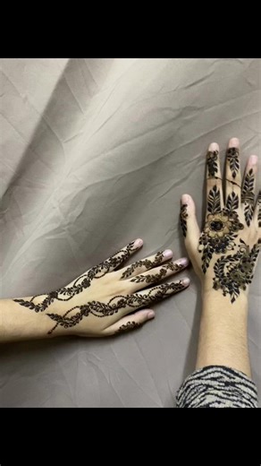 Midnight henna, forever memories ✨ #mru🇲🇺 #fyp #viral #mehendi #henna
