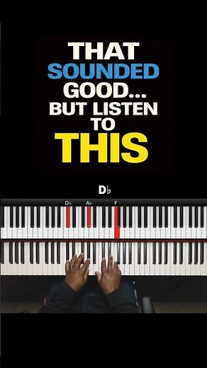 That Sounded Good… But Listen To THIS (Beginner Gospel Piano Lessons)