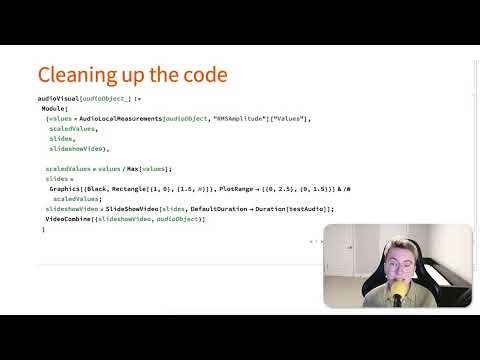 Creative Computation in Wolfram Language: Project 3: Audio Visualization