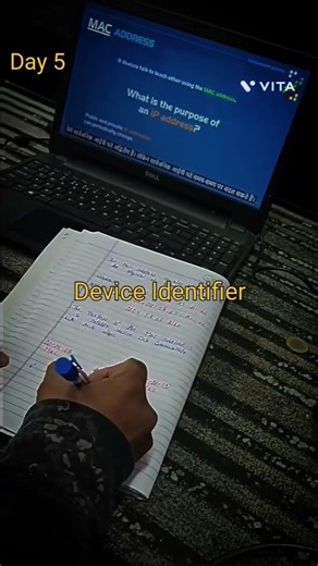 Day5🔐 Ethical Hacking Journey Networking Basics part5 part5#cybersecurity#ethicalhacking#motivation