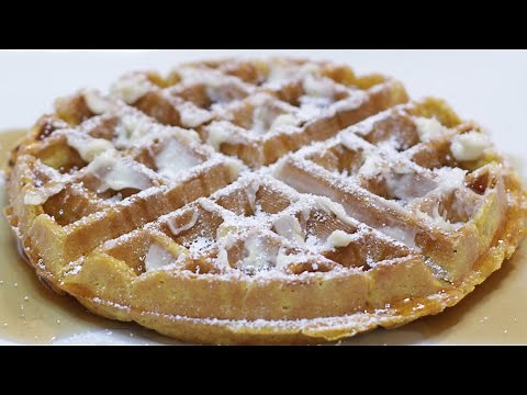 How to Make Pumpkin Waffles | Easy Homemade Pumpkin Waffle Recipe
