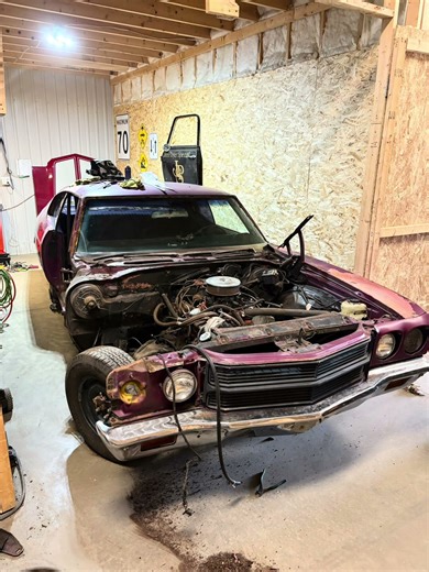 Chevelle 1970 restoration part #1 #automobile #mechanic #restoration