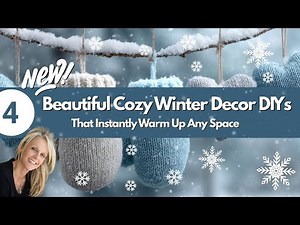 Get Cozy With These Winter Decor Diys / Decorating After Christmas