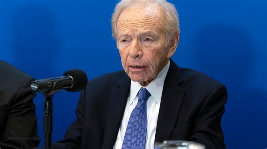 Former CT Senator Joe Lieberman dies after fall at age 82