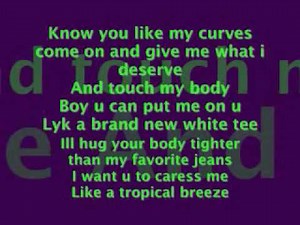 Mariah Carey-Touch my body(lyrics)