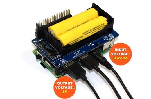Raspberry Pi UPS HAT hits Kickstarter