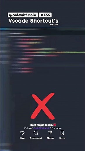 VS Code POWER Shortcuts: Emmet & Multi-Cursor Magic! 🚀 #VSCode #WebDev