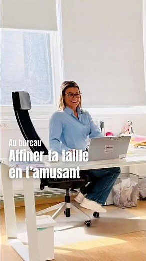🪑Ta chaise de bureau pour affiner ta taille. 😳On aura tout vu… et pourtant OUI, ça marche