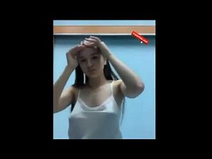 pretty girl tiktok dance no bra challenge