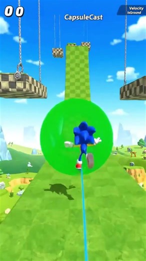 Sonic 3D Physics Engine #sonicthehedgehog